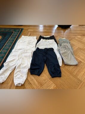 Kids Navy Baseball Pants - size 12 yxl huge bundle
